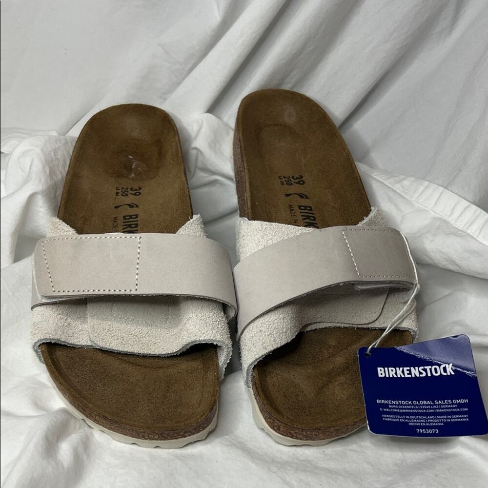 Birkenstock Oita Light Antique Suede Slip-Ons Size 39 - Picture 2 of 5